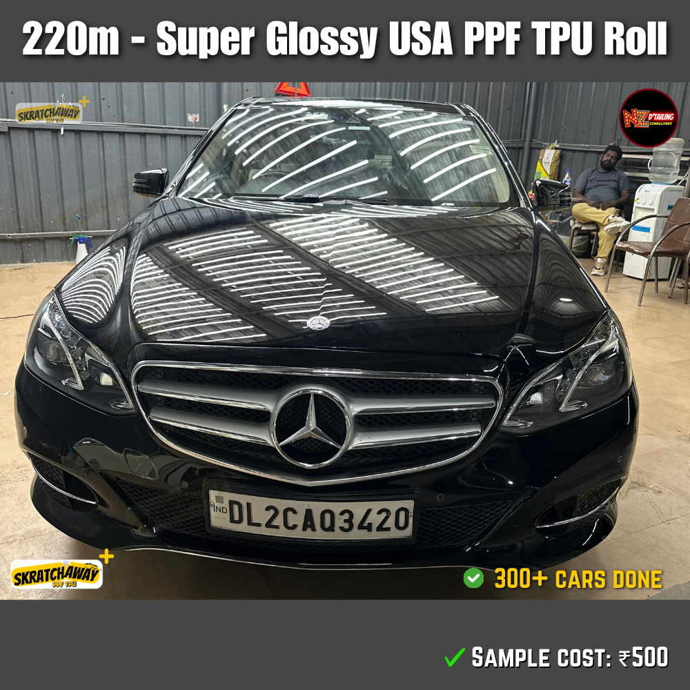 USA Super Glossy PPF TPU Roll - Instant Self Healing | Skratchaway+™