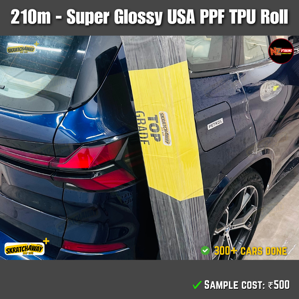 USA Super Glossy PPF TPU Roll - Instant Self Healing | Skratchaway+™