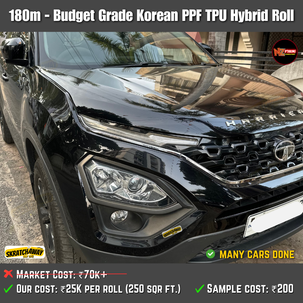 Budget Grade PPF TPU Hybrid Roll | 180m Korean PPF